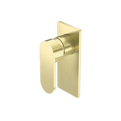 NERO ECCO SHOWER MIXER 150MM BRUSHED GOLD
