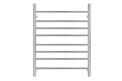 LINSOL ALLEGRA 8 BAR HEATED TOWEL RAIL CHROME 800MM