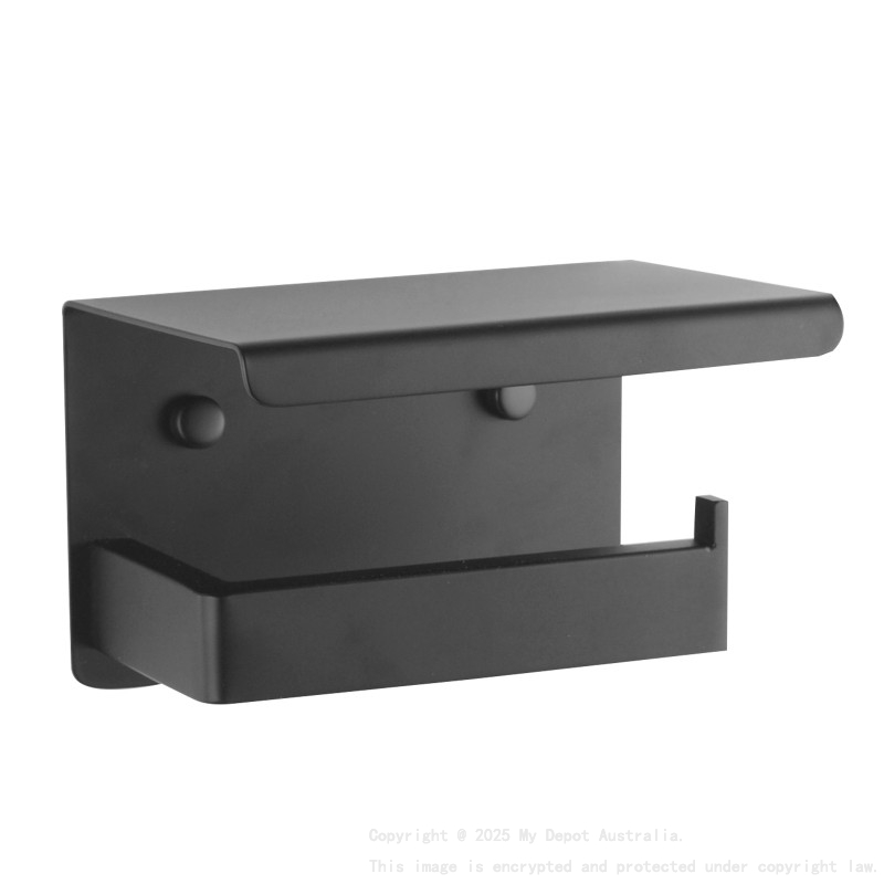 Black Toilet Paper Holder