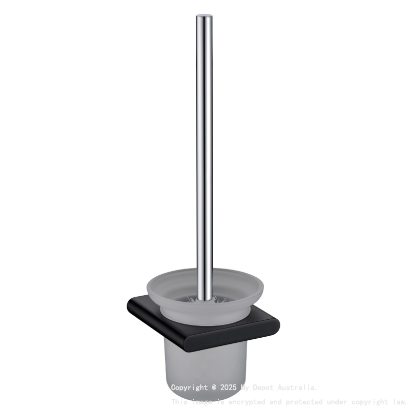 Cora Toilet Brush Holder Matt Black