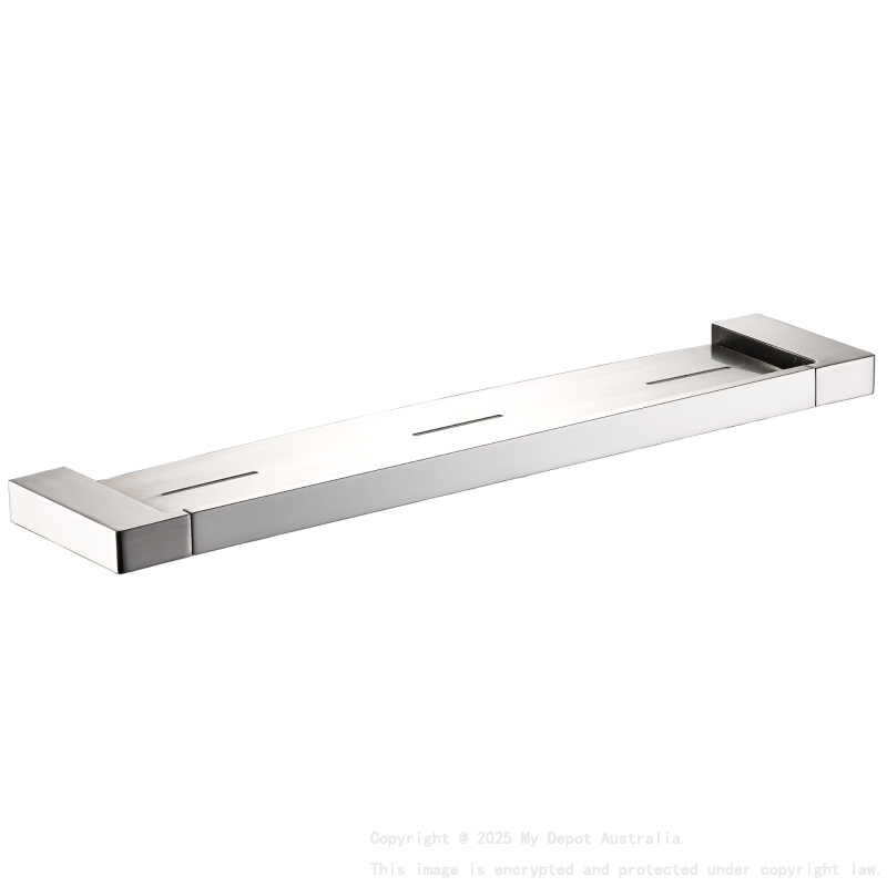 Ceram Cosmetic Shelf Brushed Nickel