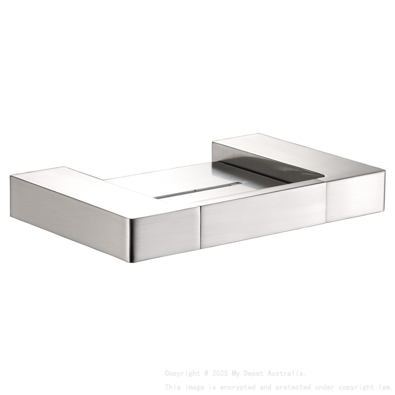 Ceram Soap Holder Brushed Nickel