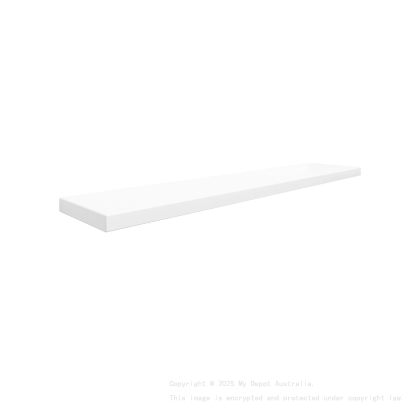 700MM Narrow Gloss White Kickboard