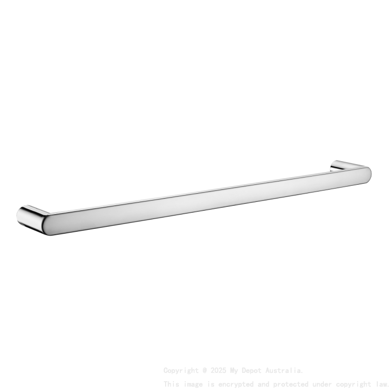 Dove Single Towel Rail Chrome