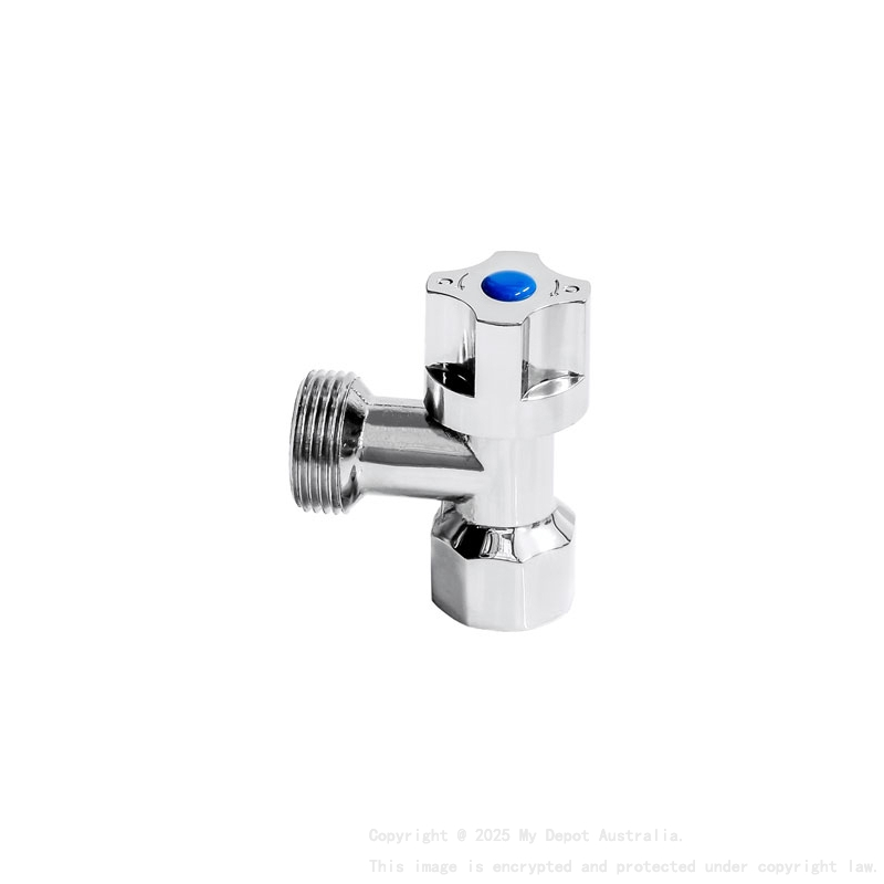 WM Cock, 3/4 Turn Chrome