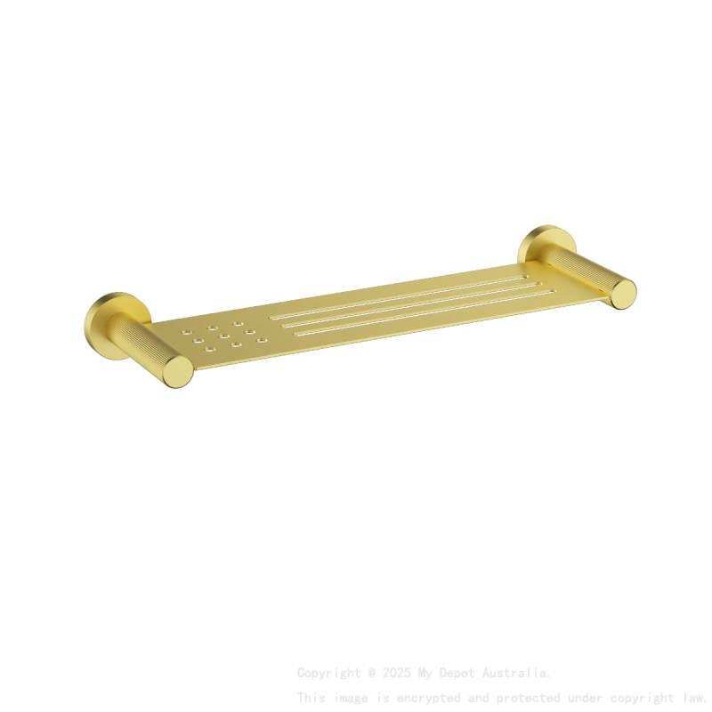 Linie Metal Shelf Brushed Gold