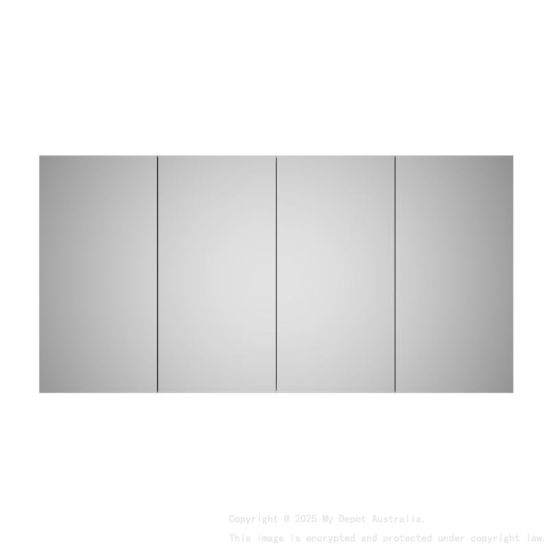 1500*155*750mm Alpha PVC Shaving Cabinets