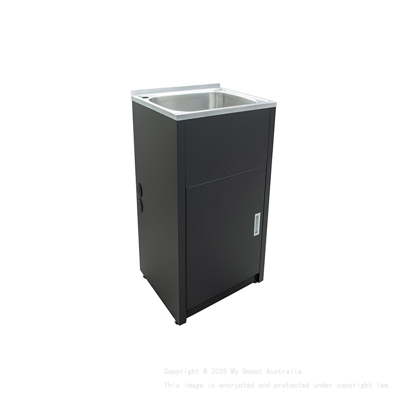 455W X560Dx870Hmm 36 Litre Compact Laundry Tub&Cabinet