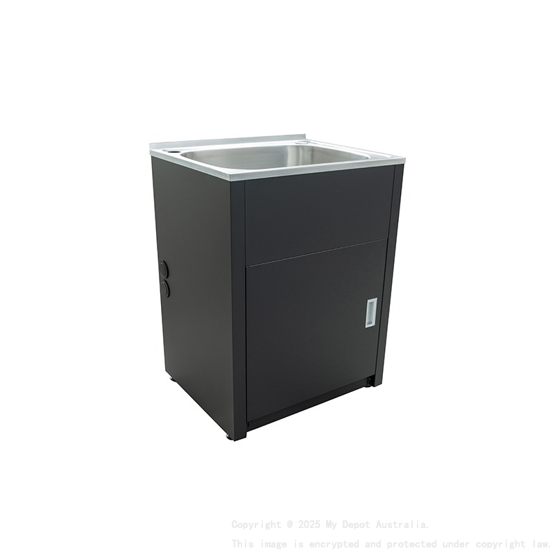 610Wx510Dx870Hmm 46 Litre Laundry Tub&Cabinet