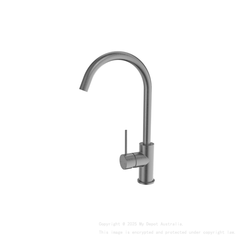 Morgan Rund Brushed Nickel Sink Mixer