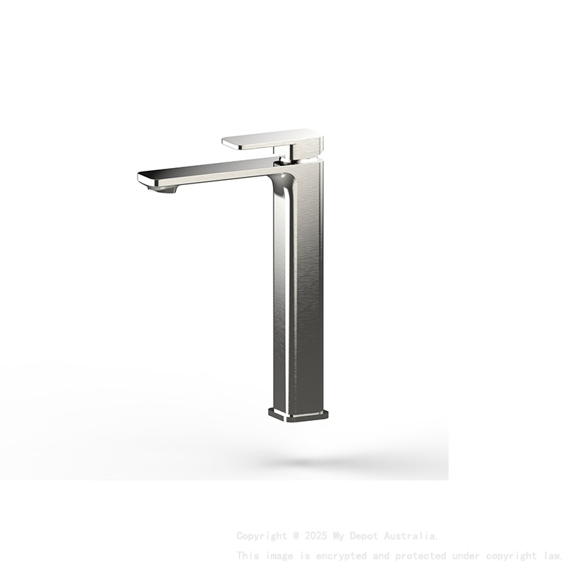 Kasten Brushed Nickel Tower Basin Mixer