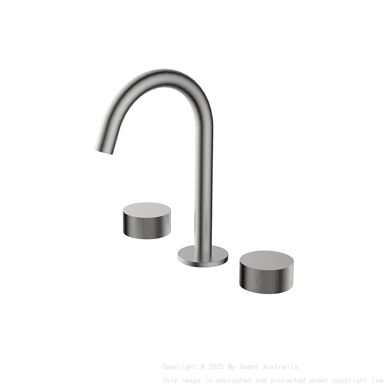 Qi Rund Wall Top Assembly Ceramic Quarter Turn Disc Spindles Brushed Nickel