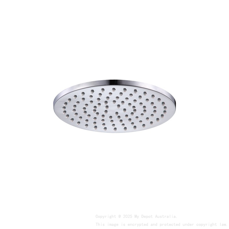 Round Rain Shower Head 200mm Chrome