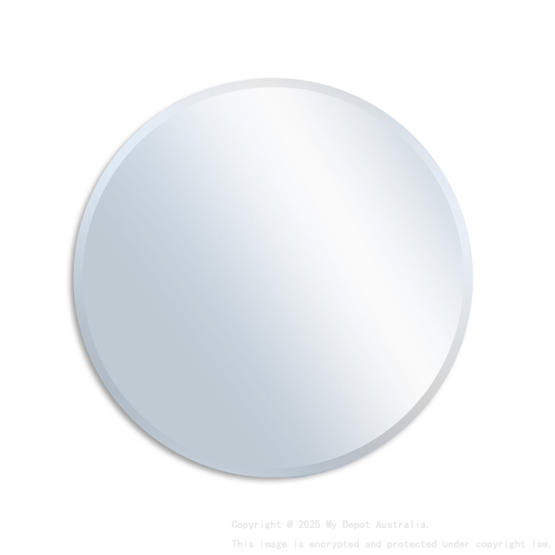 800X800X5mm Orbis Bevel Edge Mirror