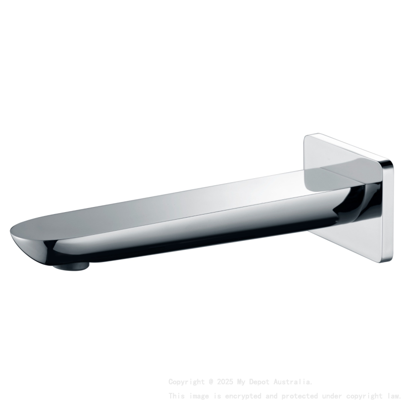 Kara Bath Spout Chrome