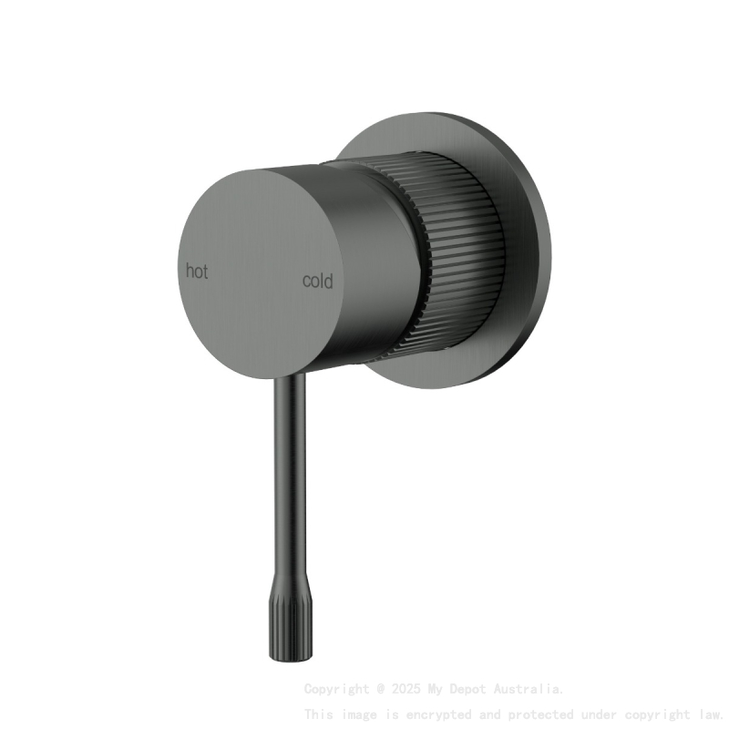 Linie Wall Mixer Trim Kit Gun Metal