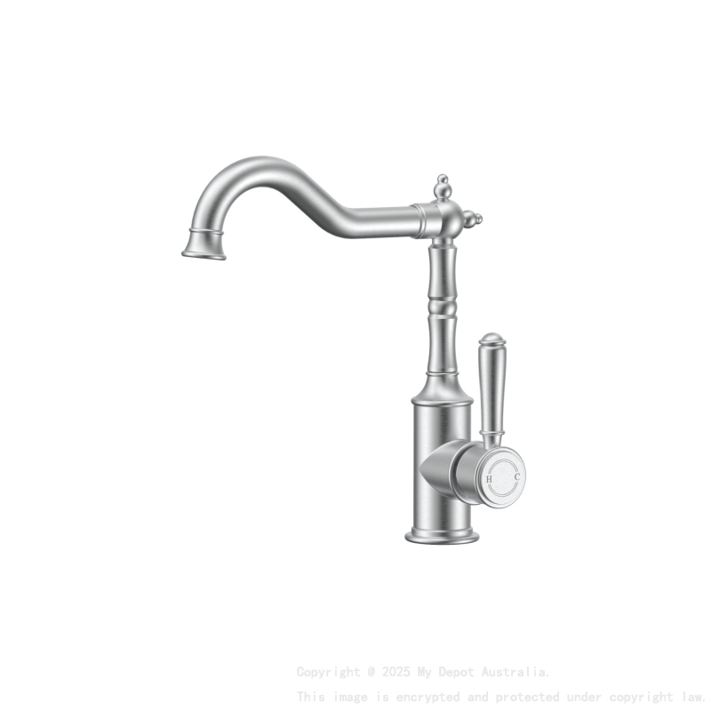 Clasico Sink Mixer in Brushed Nickel