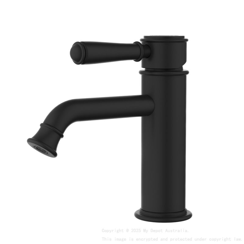 Clasico New Basin Mixer Matt Black 