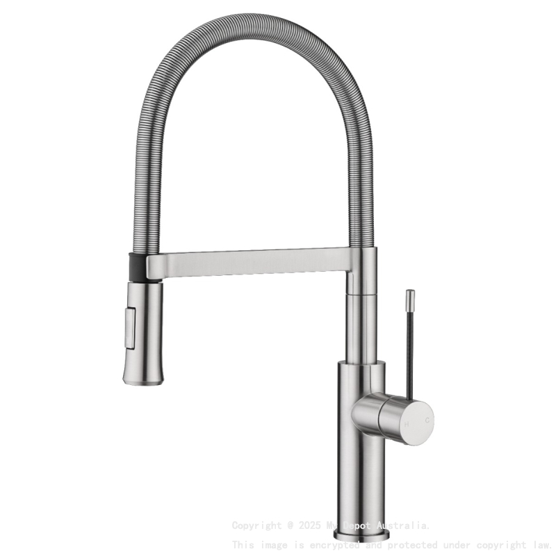 IKON-Scotia Sink Mixer  Brushed Nikel