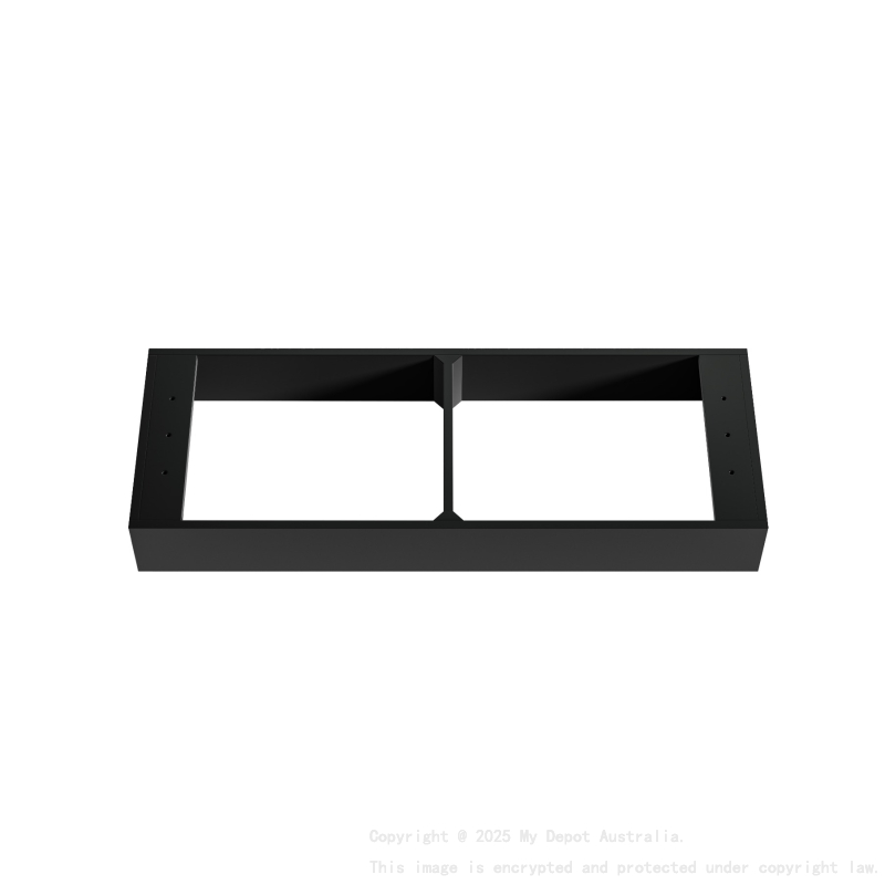 1190X435X150 Matte Black Kickboard