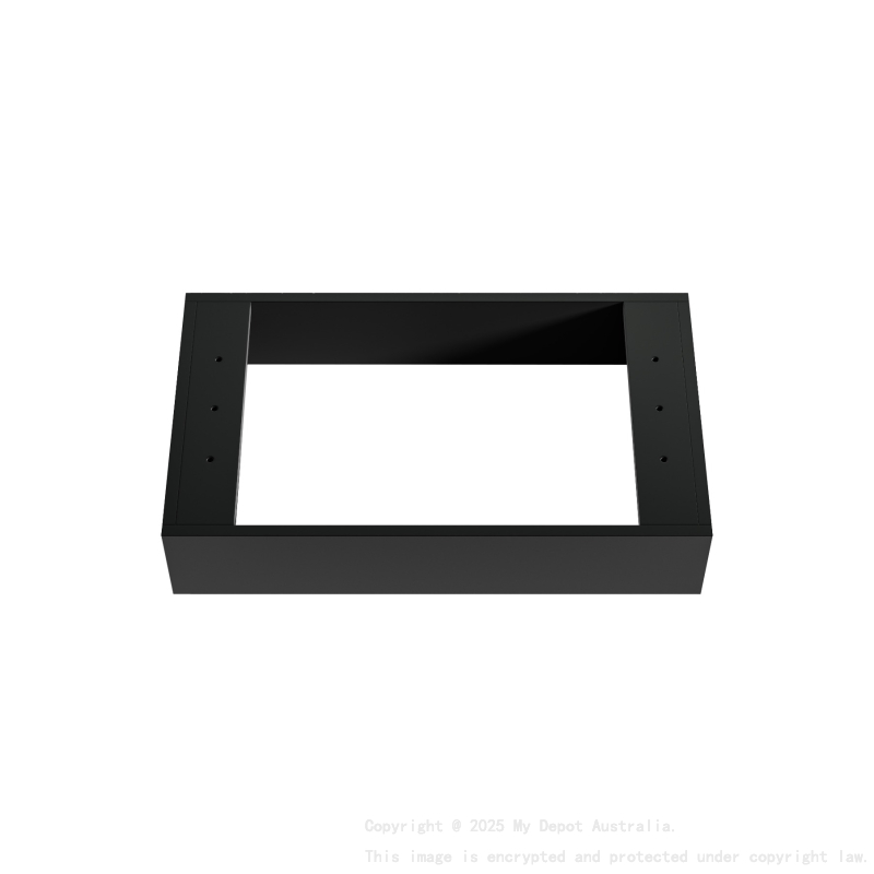 740X435X150 Matte Black Kickboard