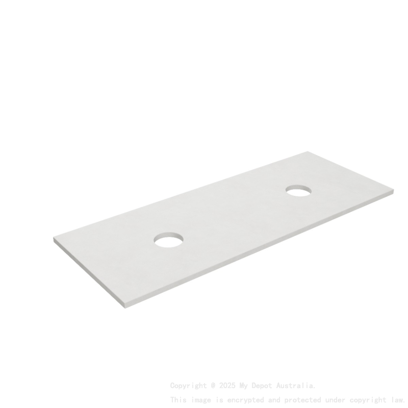 1205X465X20mm Blanco White(WG034) Zero Silica Engineer Stone Top