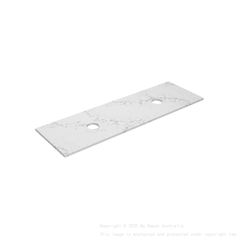 1505X465X20mm Calacatta White (WG486) Zero Silica Engineer Stone Top