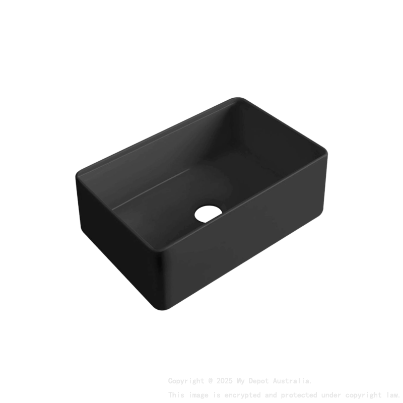 Size:760*459*254mm Bowl Size:724*423*232mm Matte Black Rocca Fine Fireclay Farm House Buttler Sink Single Bowl Grid And Waste Included