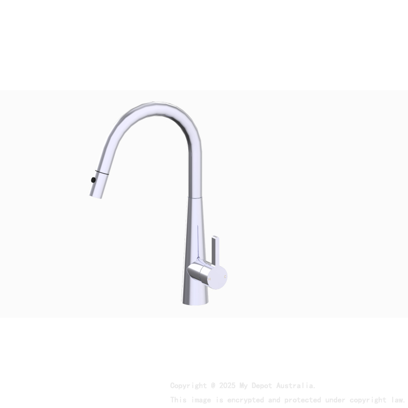 Otus Lux Pull Out Sink Mixer Chrome