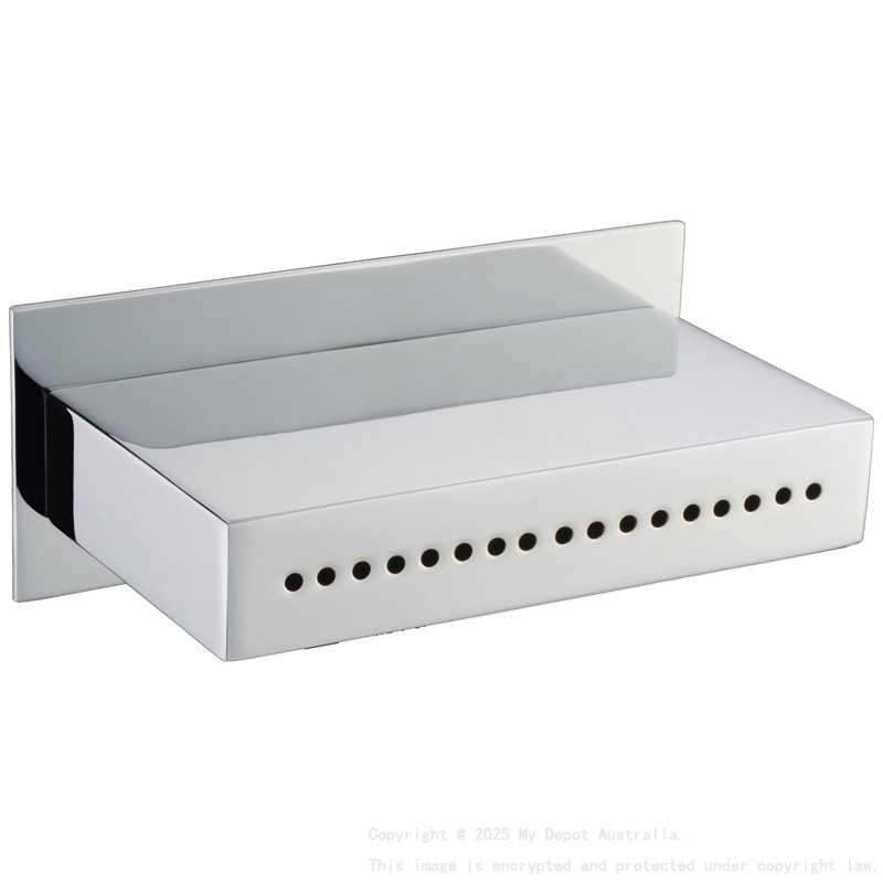 Yale Rectangle Spray Bath Spout Chrome