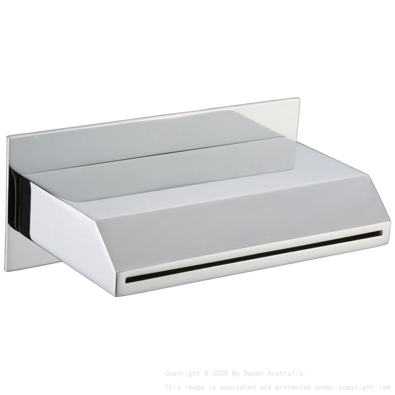 Yale Trapezium Shaped Bath Spout Chrome