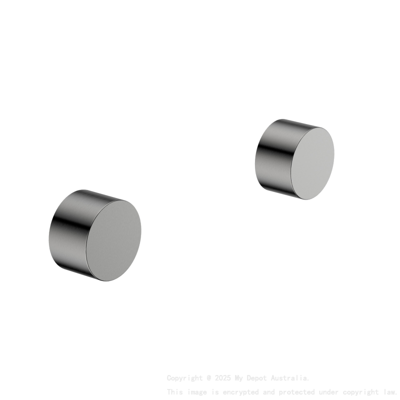 Tana 1/4 turn C/D Wall Top Assembly Brushed Nickel