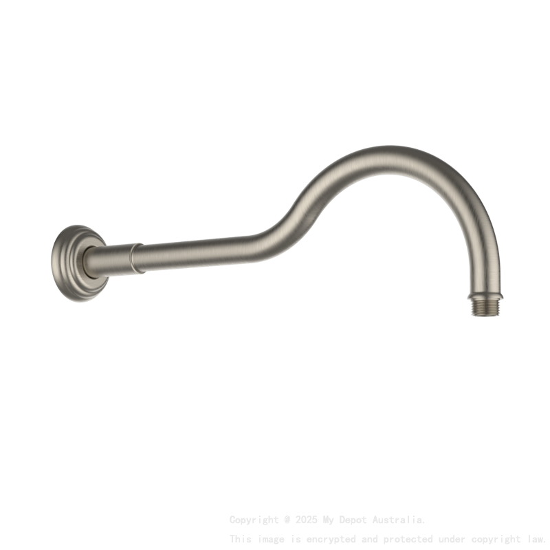 Clasico Shower Arm In Brushed Nickel