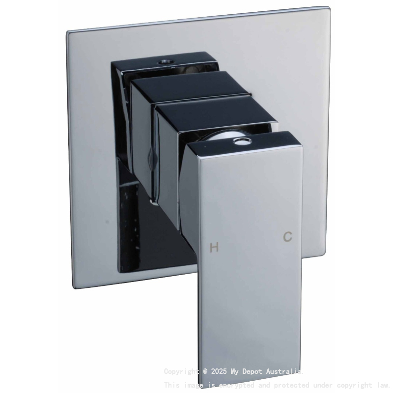 Rosa Wall Mixer Chrome