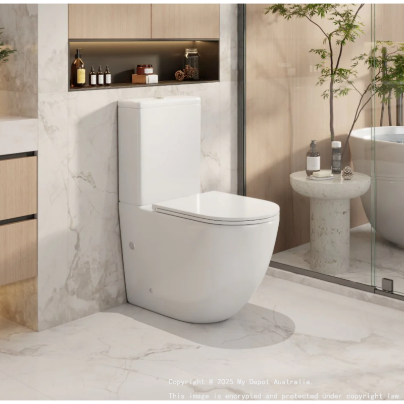845*665*380mm Norton Back To Wall Toilet Suite Two Piece Toilet