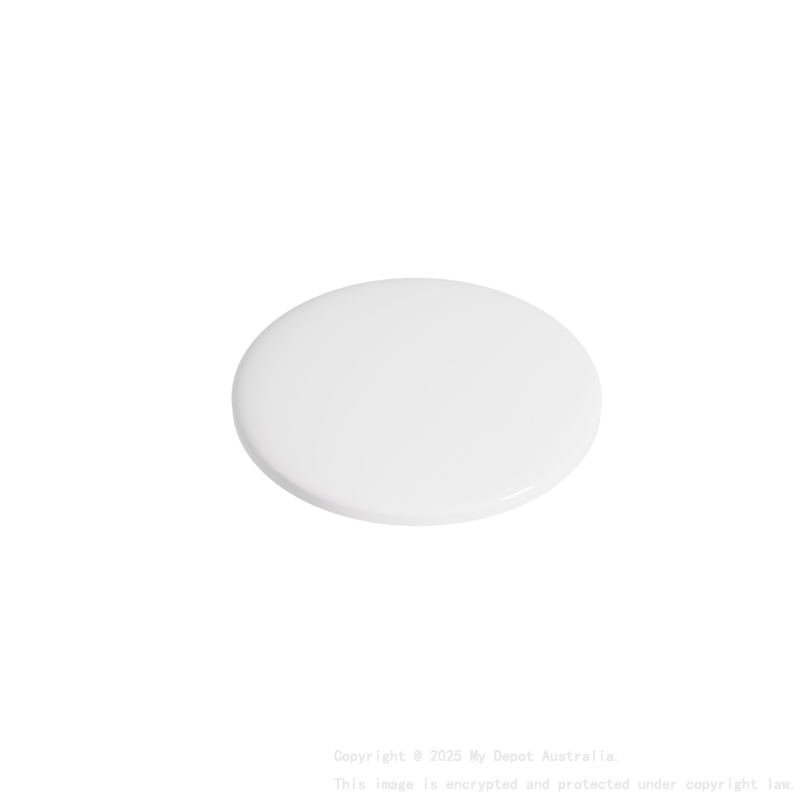 Diameter:68mm Gloss White Solid Surface Basin Pop Up Waste Cap