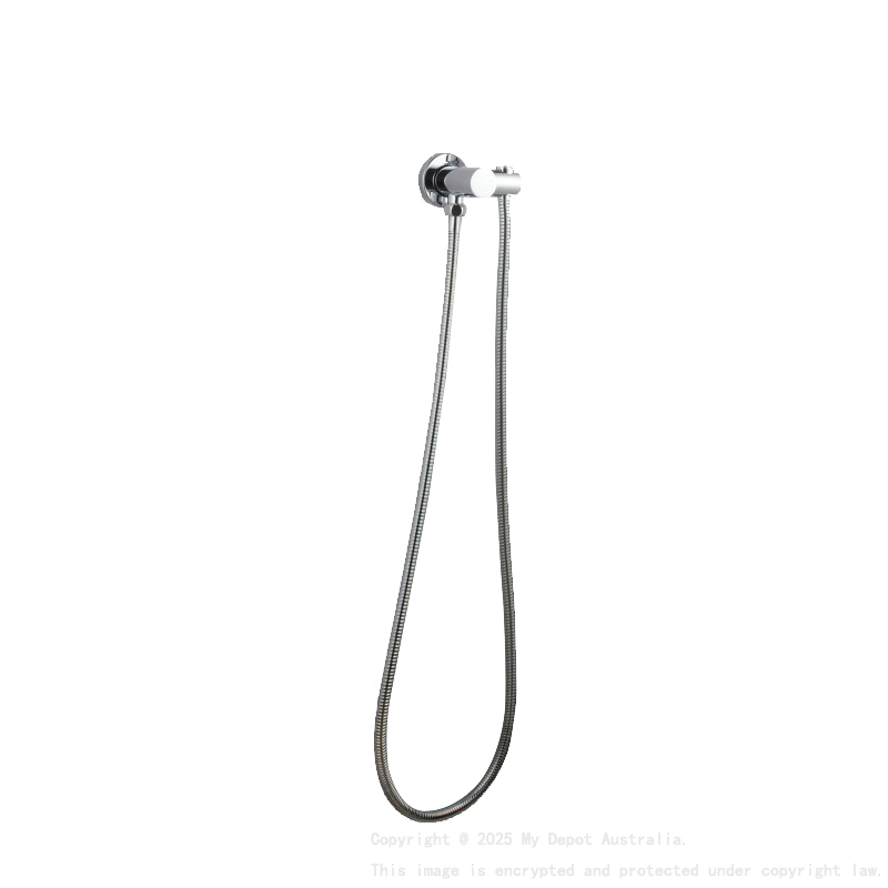 Pentro Chrome Shower Holder & Connector