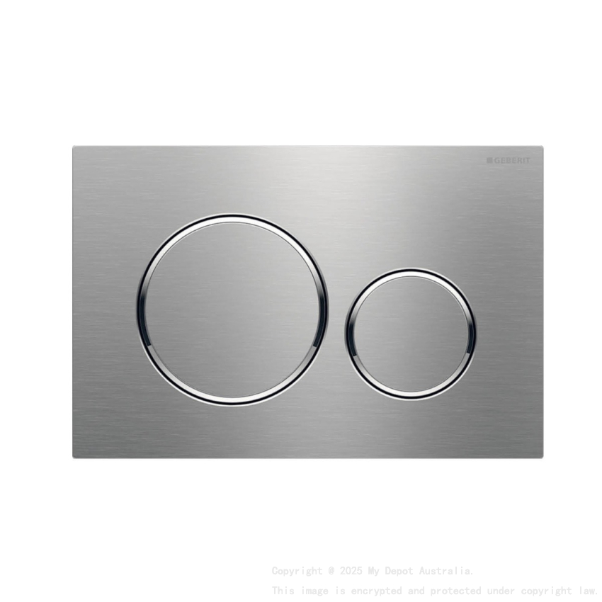 Brushed Stainless Stele With Chrome Trim 115.882.Sn.1