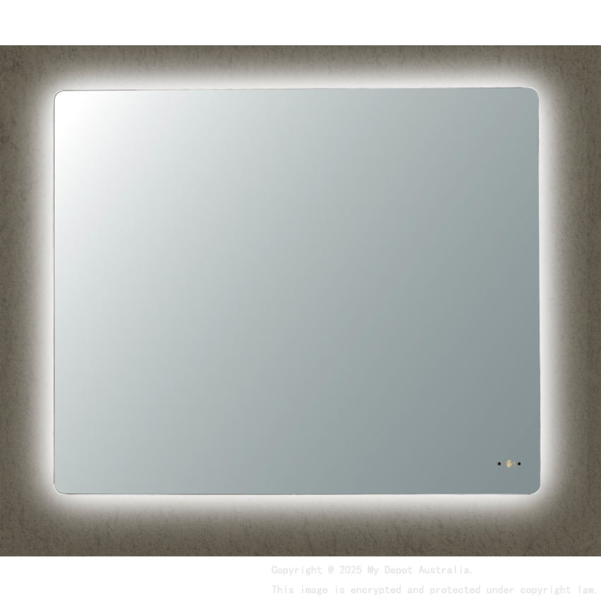 1200*800mm Recta LED Back Lit Pencil Edge Mirror