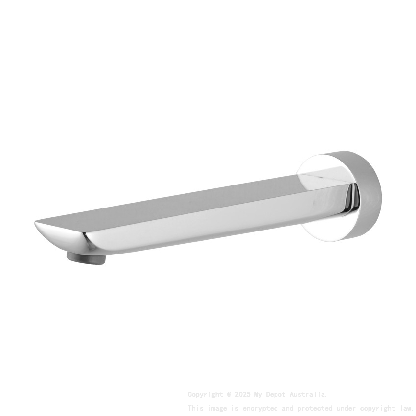 Chrome Bathtub/Basin Wall Spout