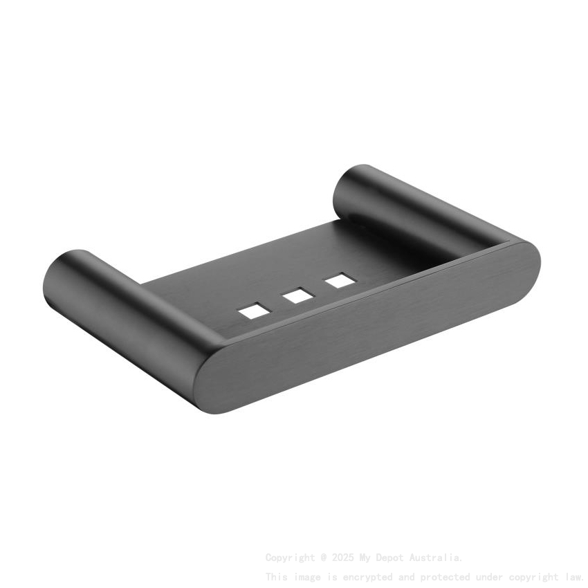 Gun Metal Grey Soap Dish Holder