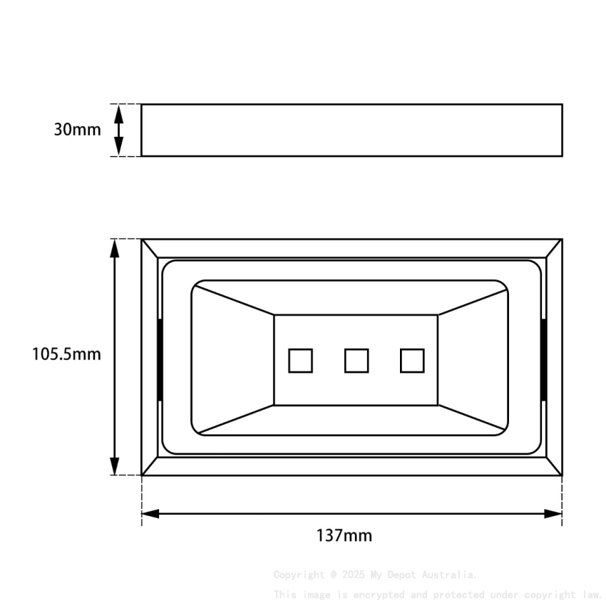 Chrome Soap Dish Holder