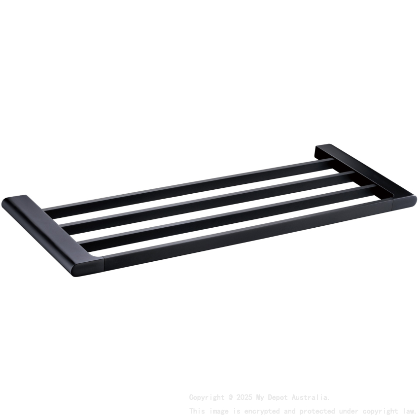 Cora Towel Shelf 600 mm Matt Black