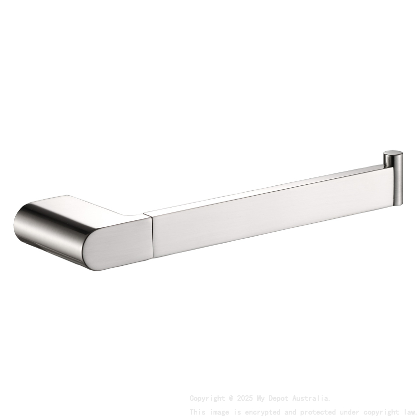 Flores Towel Bar Brushed Nickel