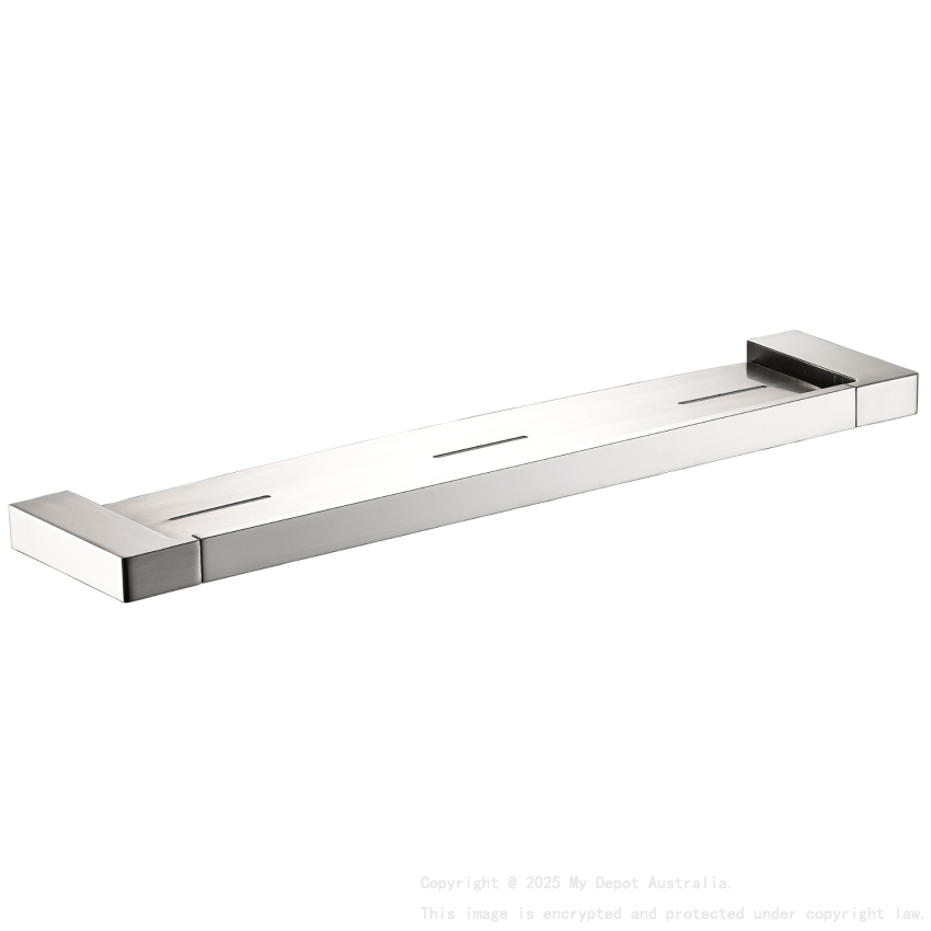 Ceram Cosmetic Shelf Brushed Nickel