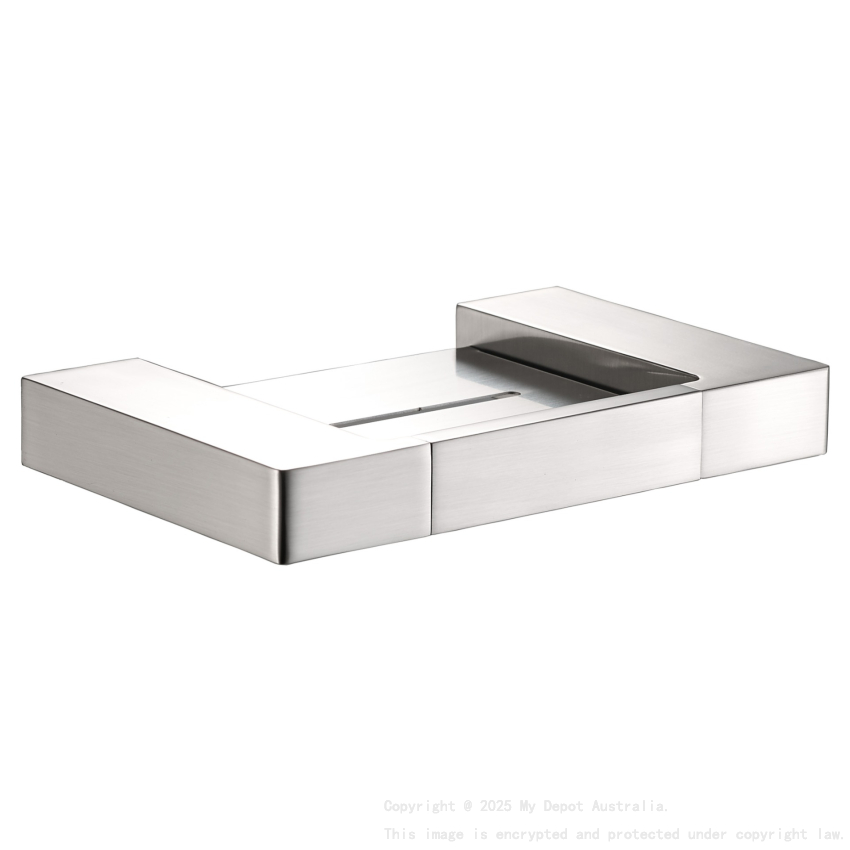Ceram Soap Holder Brushed Nickel