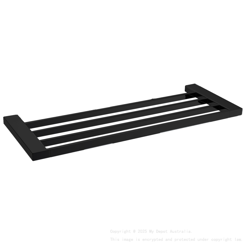 Eden Towel Shelf 600 mm Matt Black