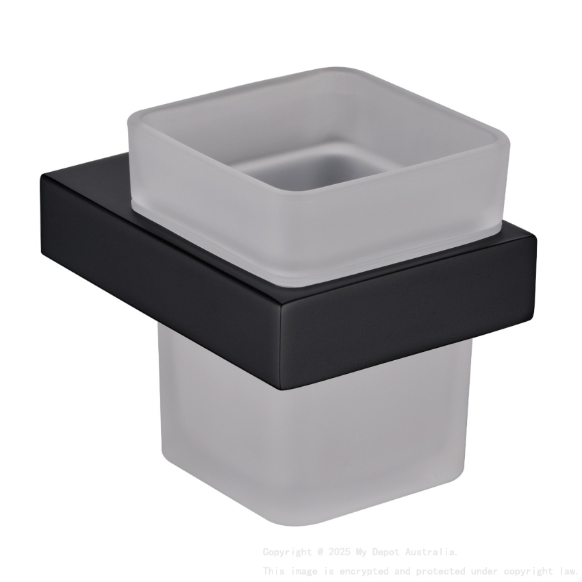 Eden Tumbler Holder Matt Black