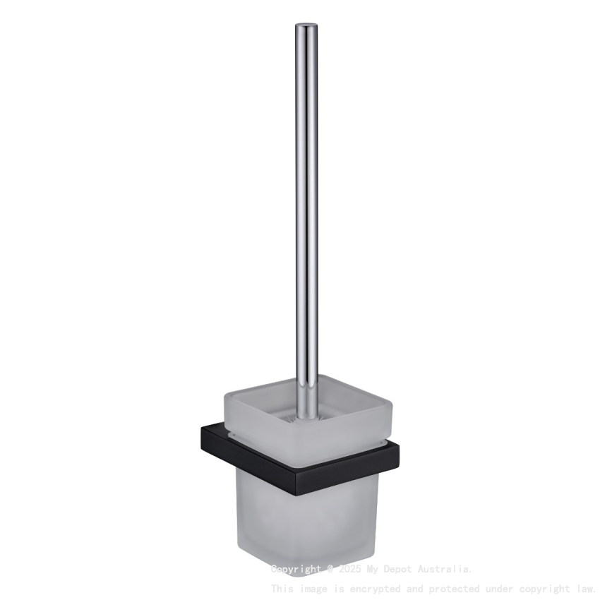 Eden Toilet Brush Holder Matt Black