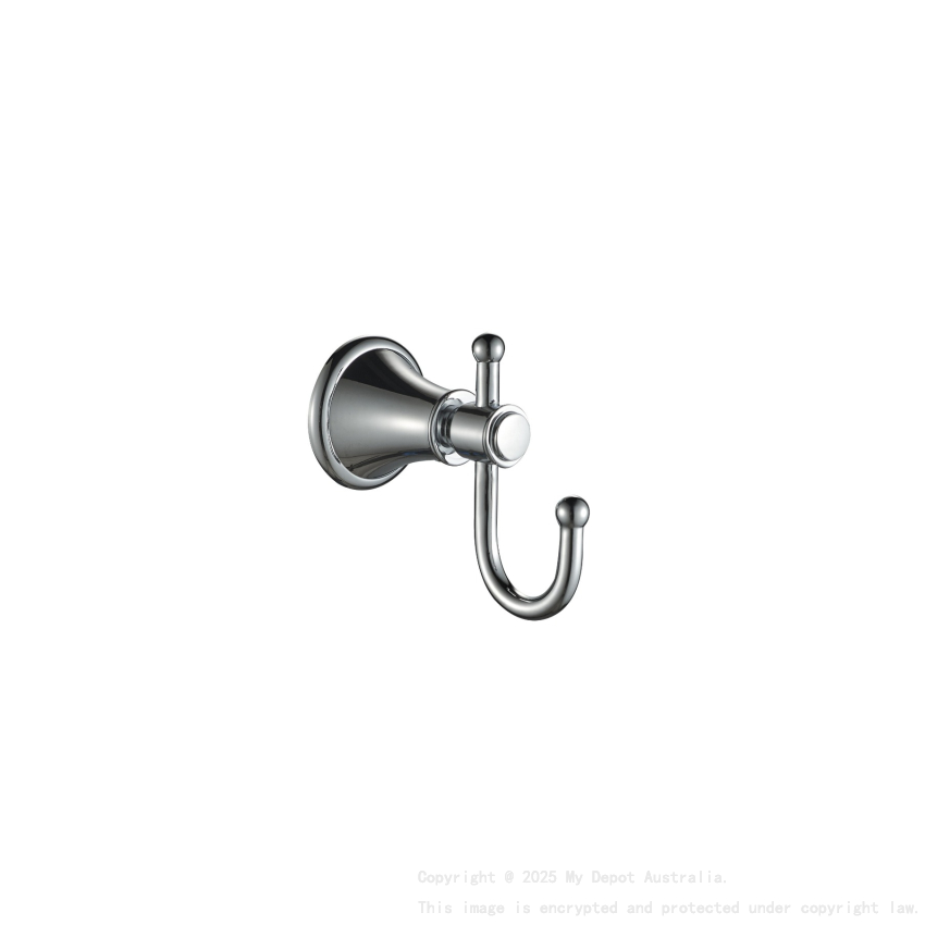Clasico Robe Hook in Brushed Nickel
